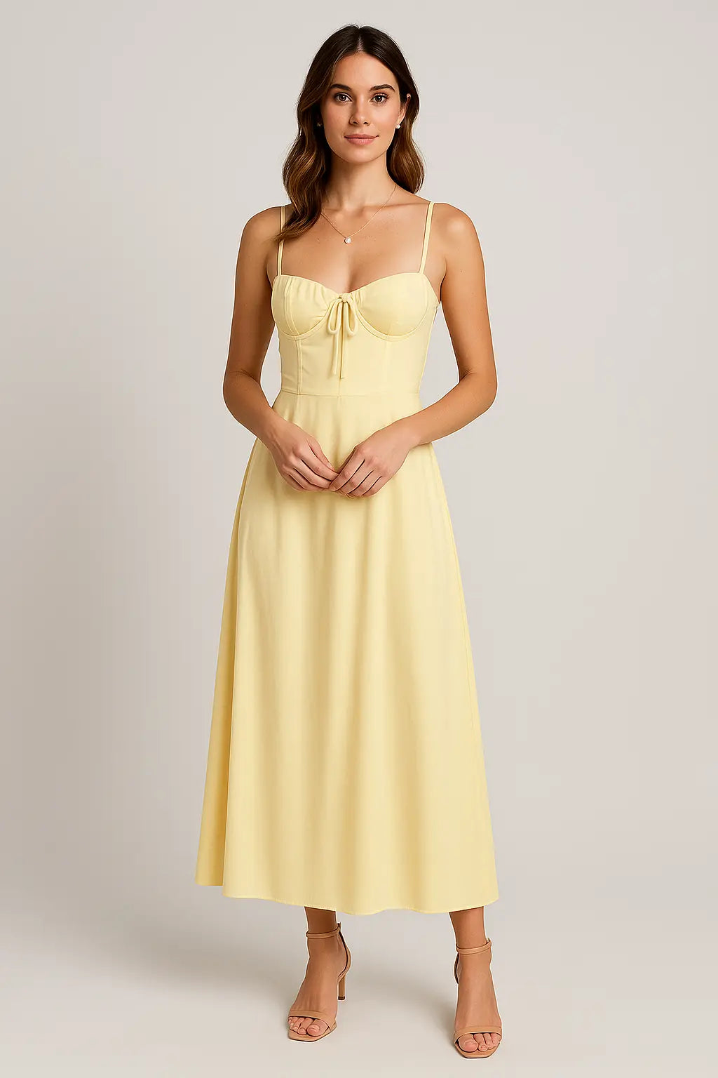 Vestido Longo Amarelo Lumière di Amalfi