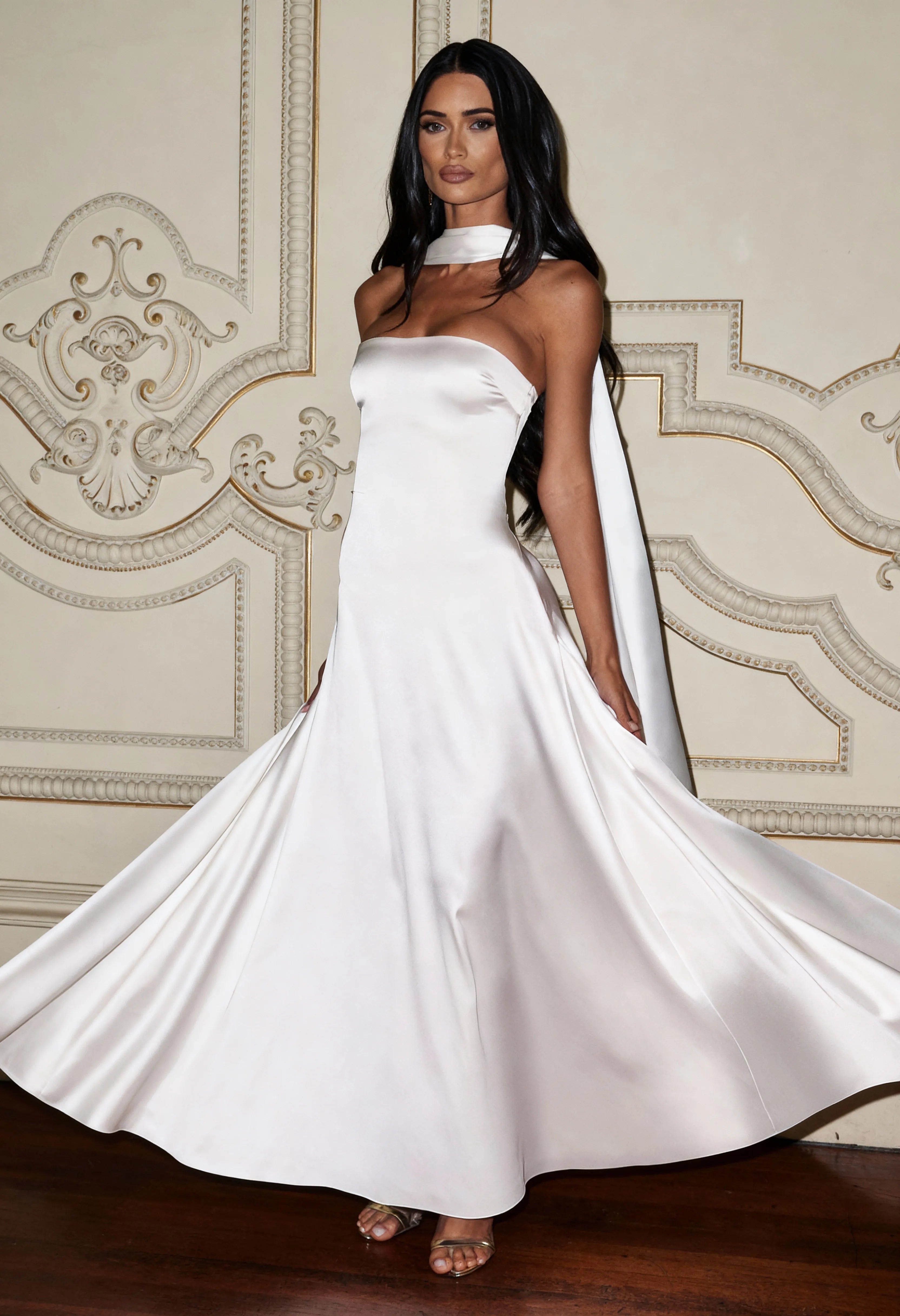 Vestido Longo Branco Divine Atemporal