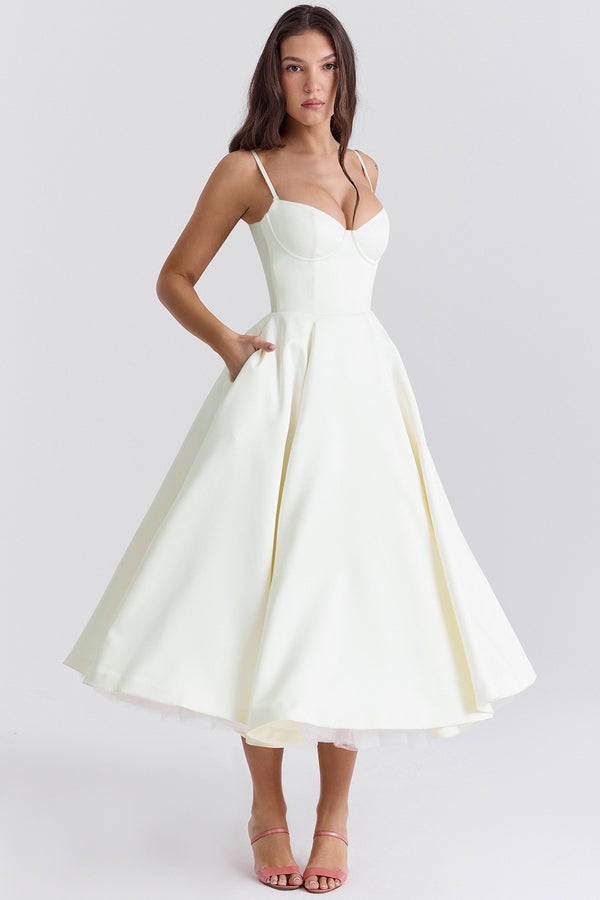 Vestido Midi Carmim Scala