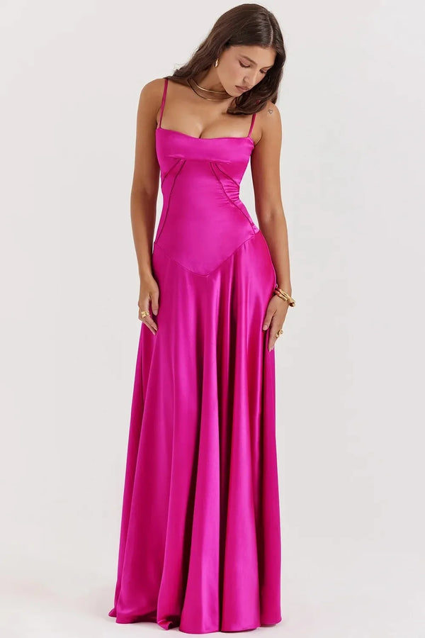 Vestido Midi Orquídea Imperial